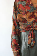 Leaf Impressions Blouse M/L