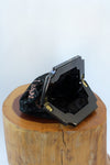 Embellished Suede Convertible Bag