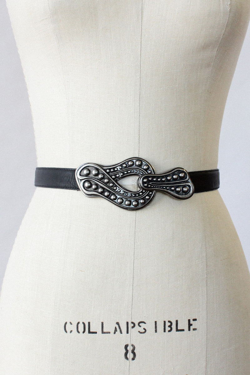 Pewter Hook Sling Belt