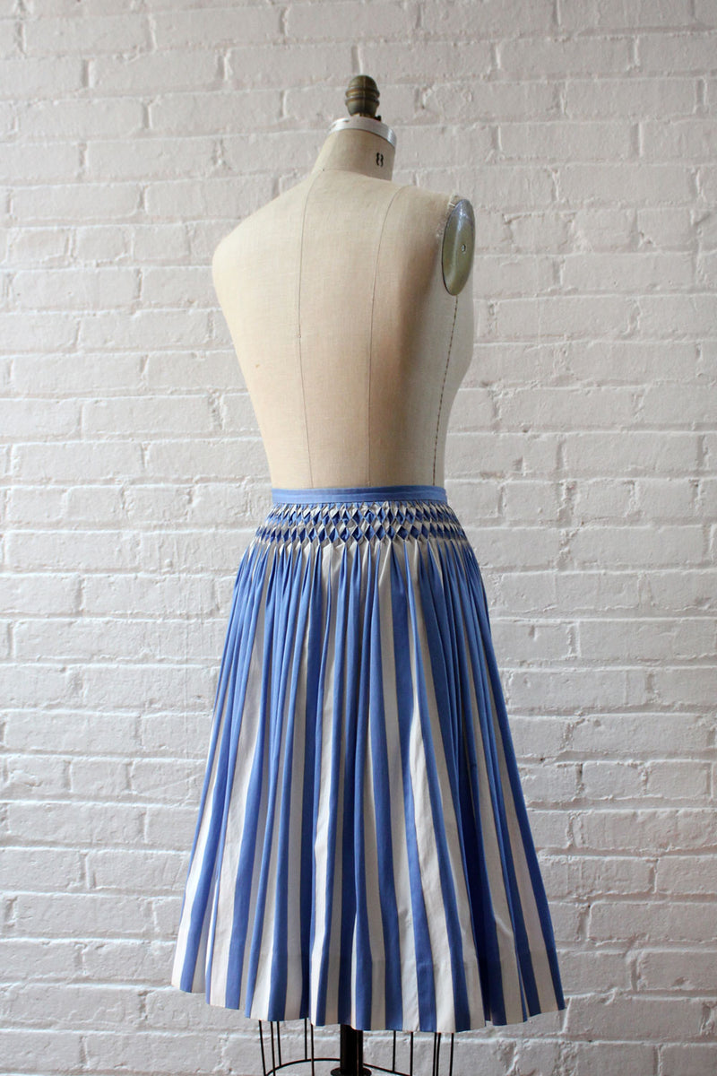 Italian Diamond Pleat Skirt XS
