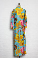 Trippy Floral Maxi Dress M/L