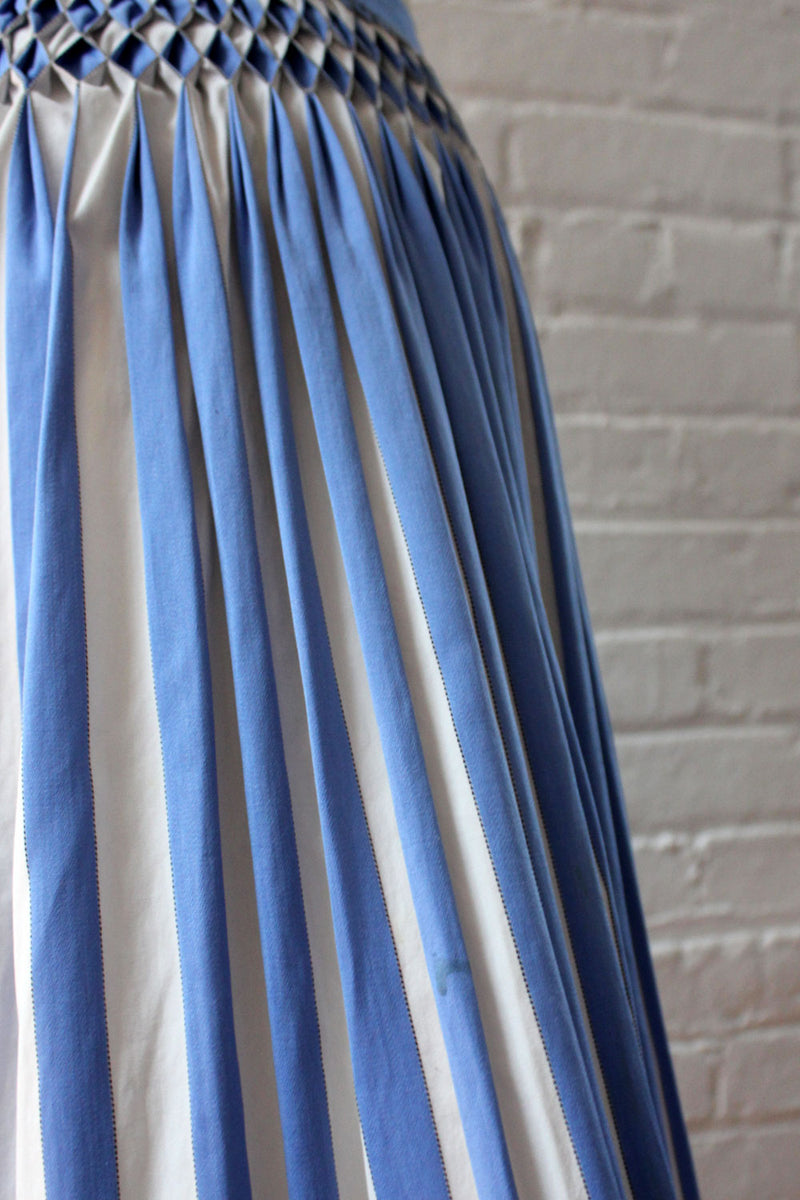 Italian Diamond Pleat Skirt XS