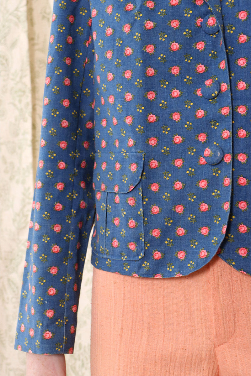 Rosette Crop Jacket S/M