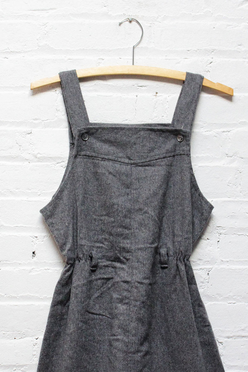 Charcoal Woolly Wiggle Dress XS