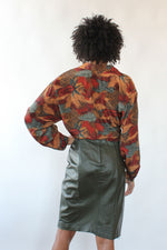 Leaf Impressions Blouse M/L