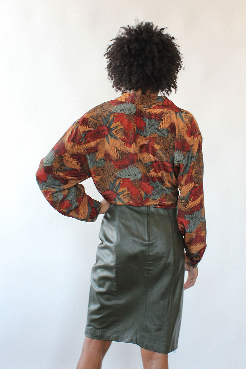 Leaf Impressions Blouse M/L