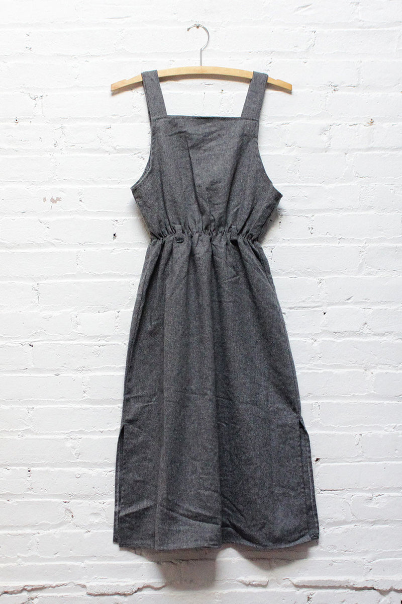 Charcoal Woolly Wiggle Dress XS