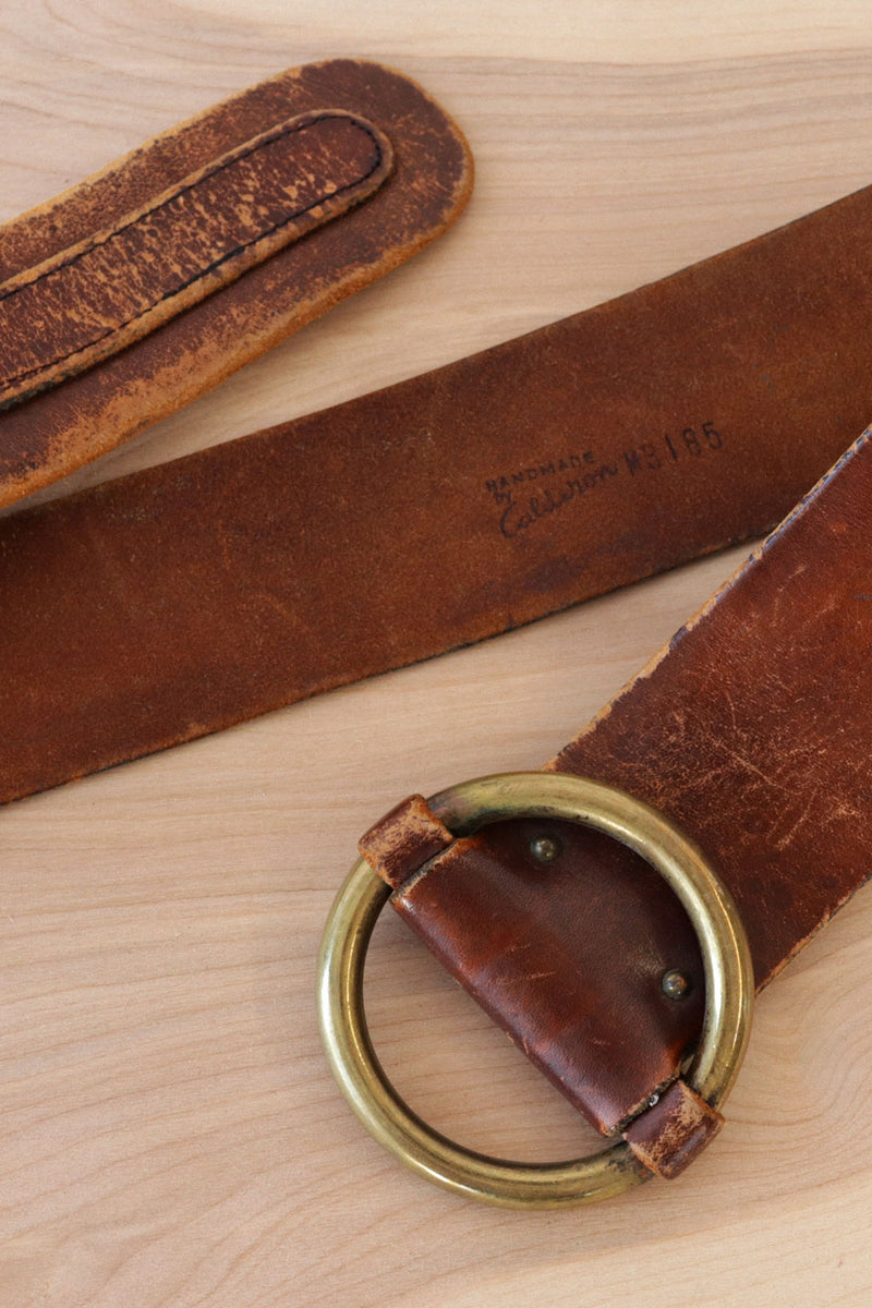 Calderon Brass O-Ring Belt XS-M