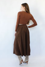Chocolate Flare Gauchos XS/S/M