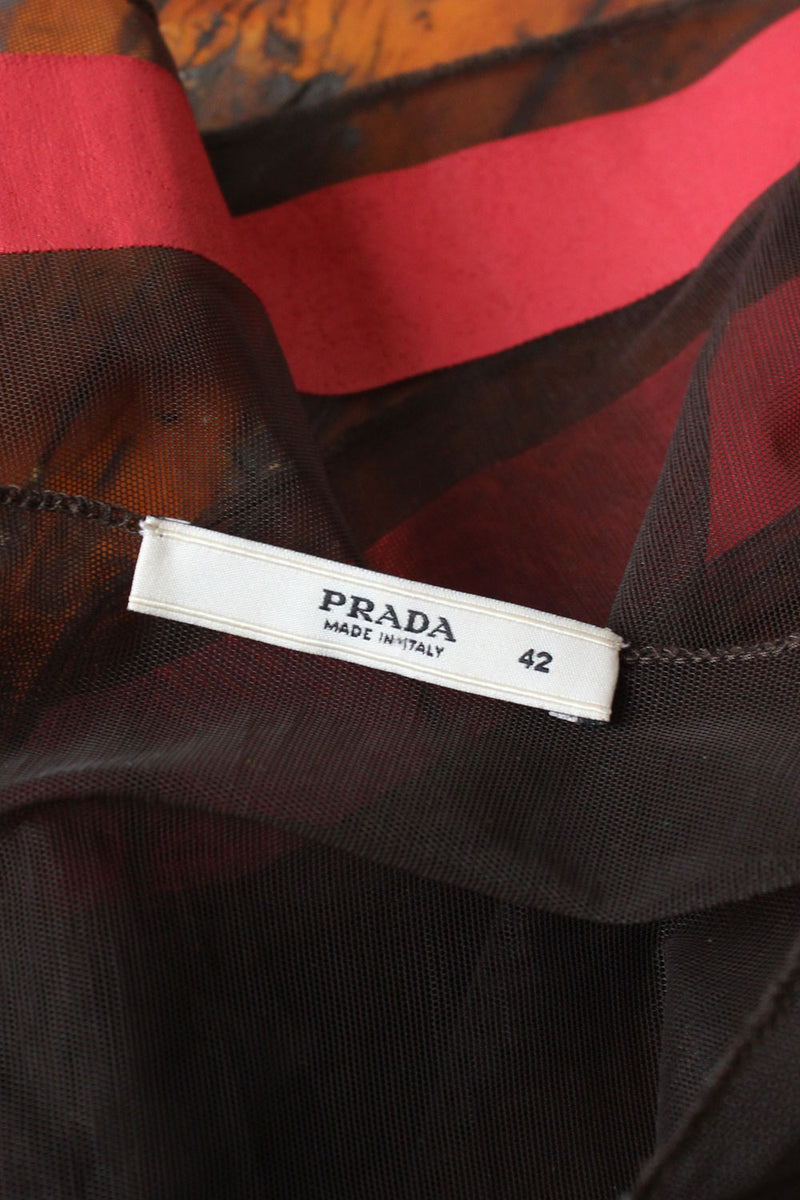 Prada Powermesh Top M