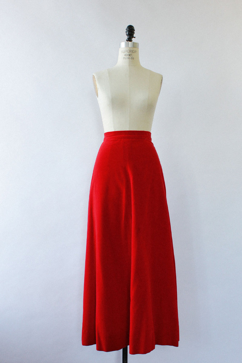Sangria Velvet Maxi XS