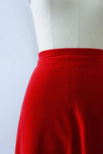 Sangria Velvet Maxi XS