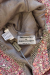 Alberta Ferretti Candy Lilac Bead Dress S