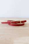 Skinny Ruby Belt XS/S