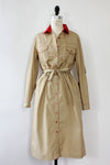 Khaki Expedition Duster Dress S/M