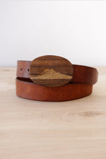 Wooden Mountains Buckle Belt XS-M