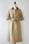 Khaki Expedition Duster Dress S/M