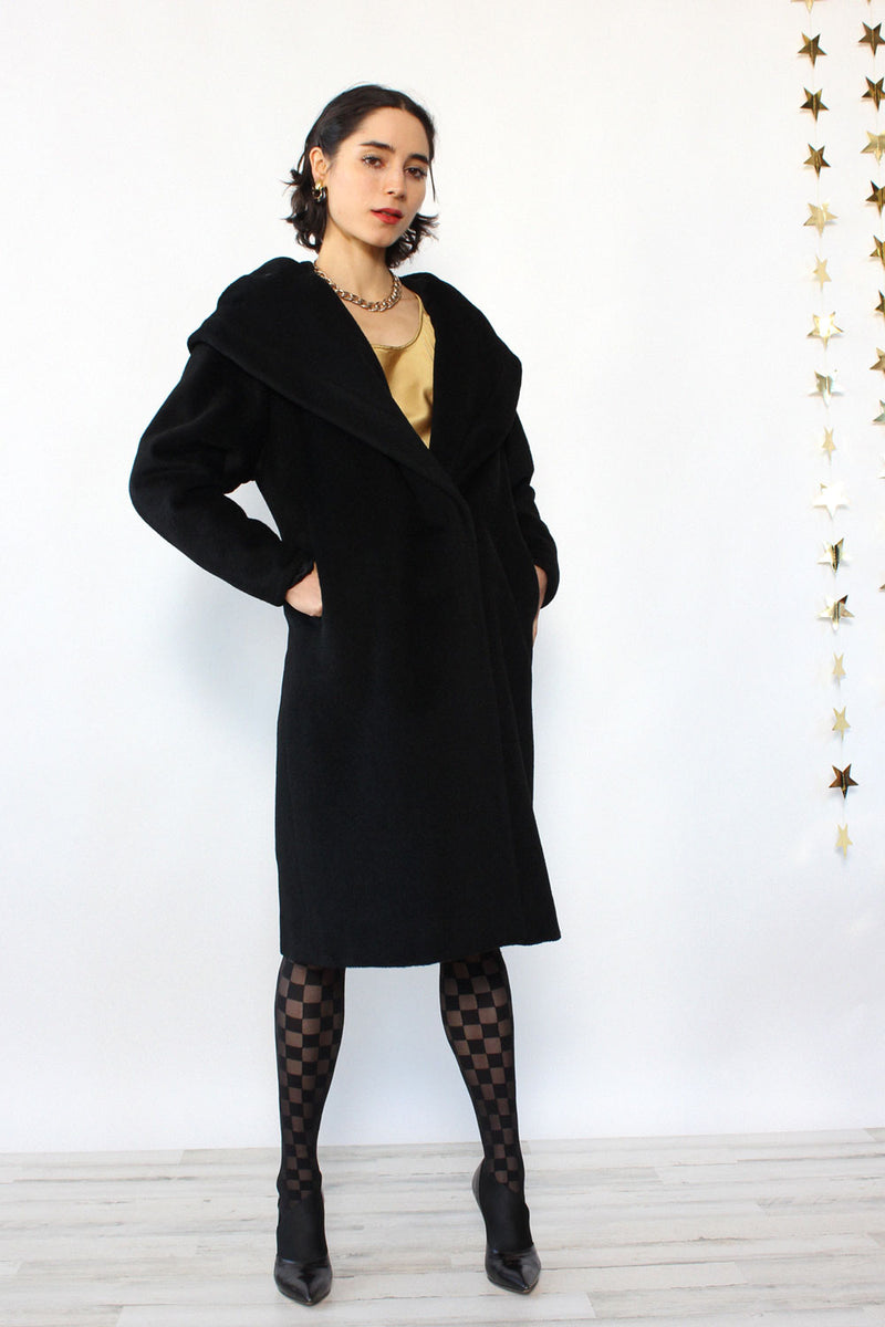 Mohair Shawl Coat XS/S