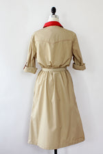 Khaki Expedition Duster Dress S/M