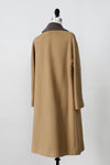 Mauve + Camel Tailored Coat M