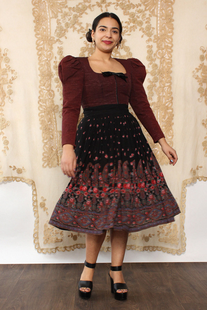 Rosy Gauze Skirt M/L