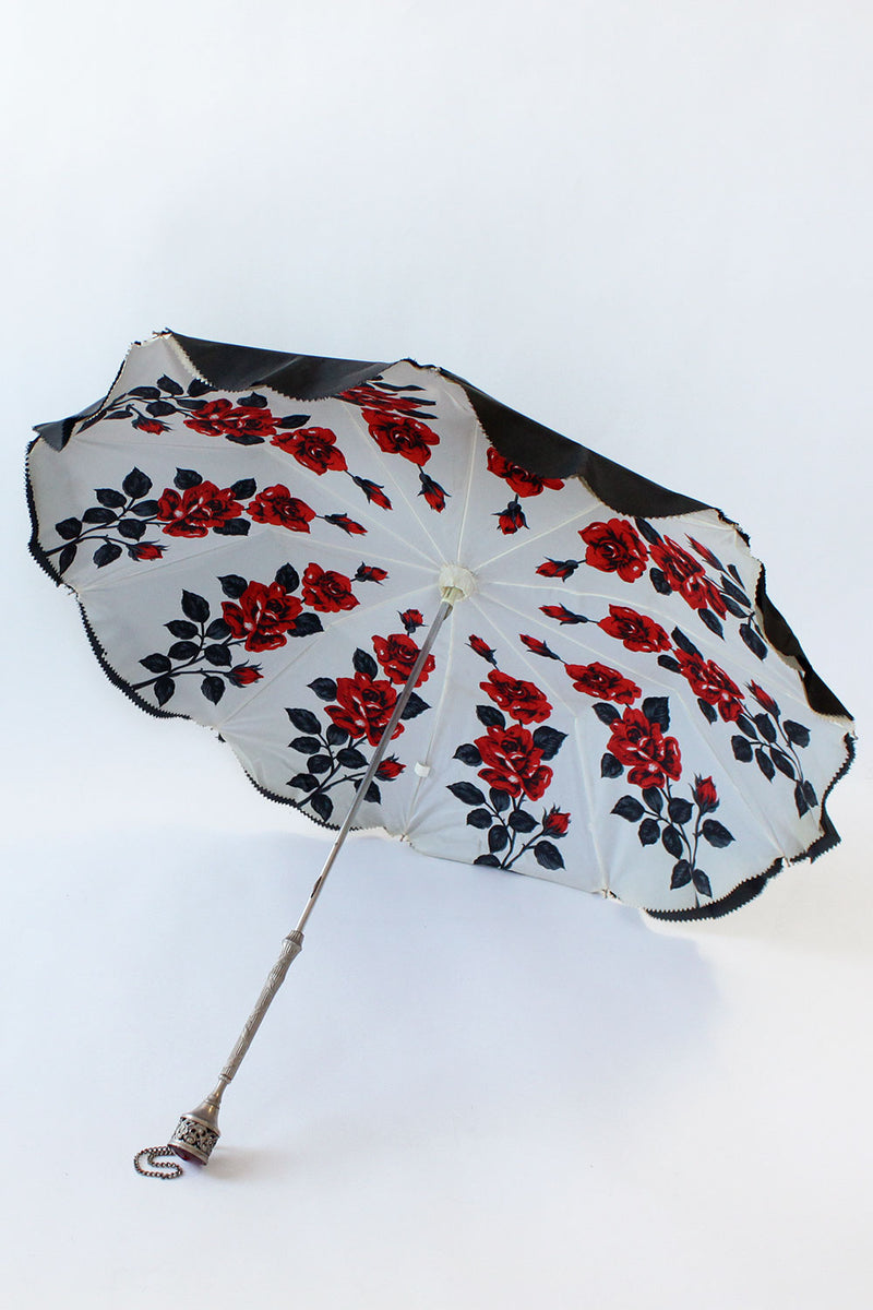 Rose Lined Parasol