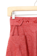 Raspberry Wrap Skirt XS