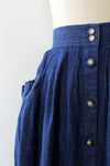 Go West Denim Skirt XS/S