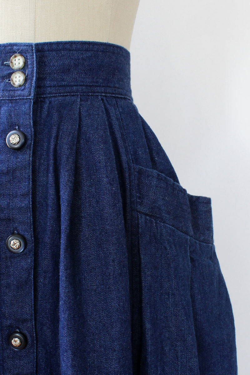 Go West Denim Skirt XS/S