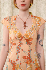 Peach Rose Slipdress S