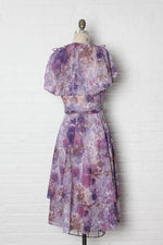 Watercolor Floral Wrap Dress XS/S