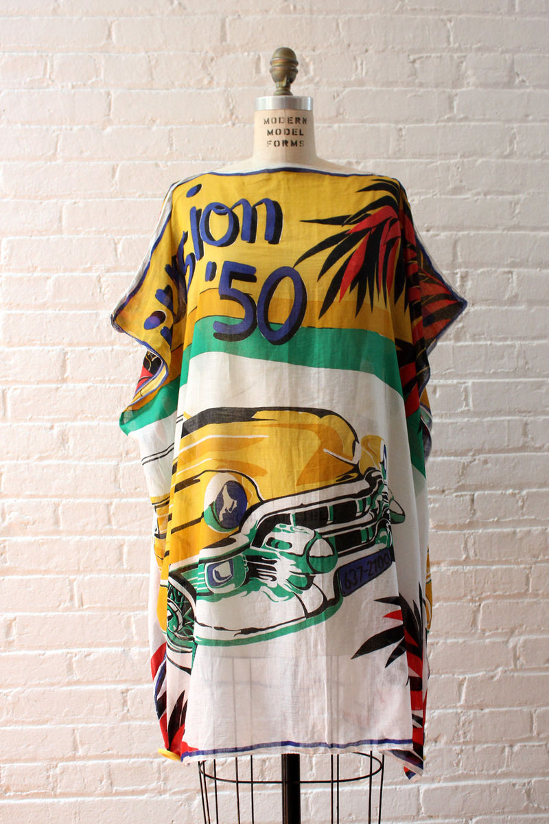 Cadillac Print Tunic OS