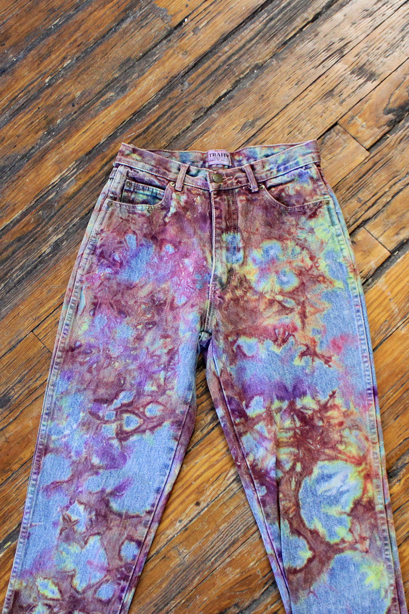 Traffic Stopping Tie Dye Jeans XS
