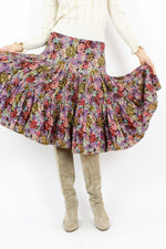 Sale / Dusty Rose Prairie Skirt XS/S
