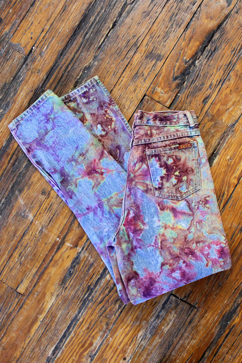 Traffic Stopping Tie Dye Jeans XS