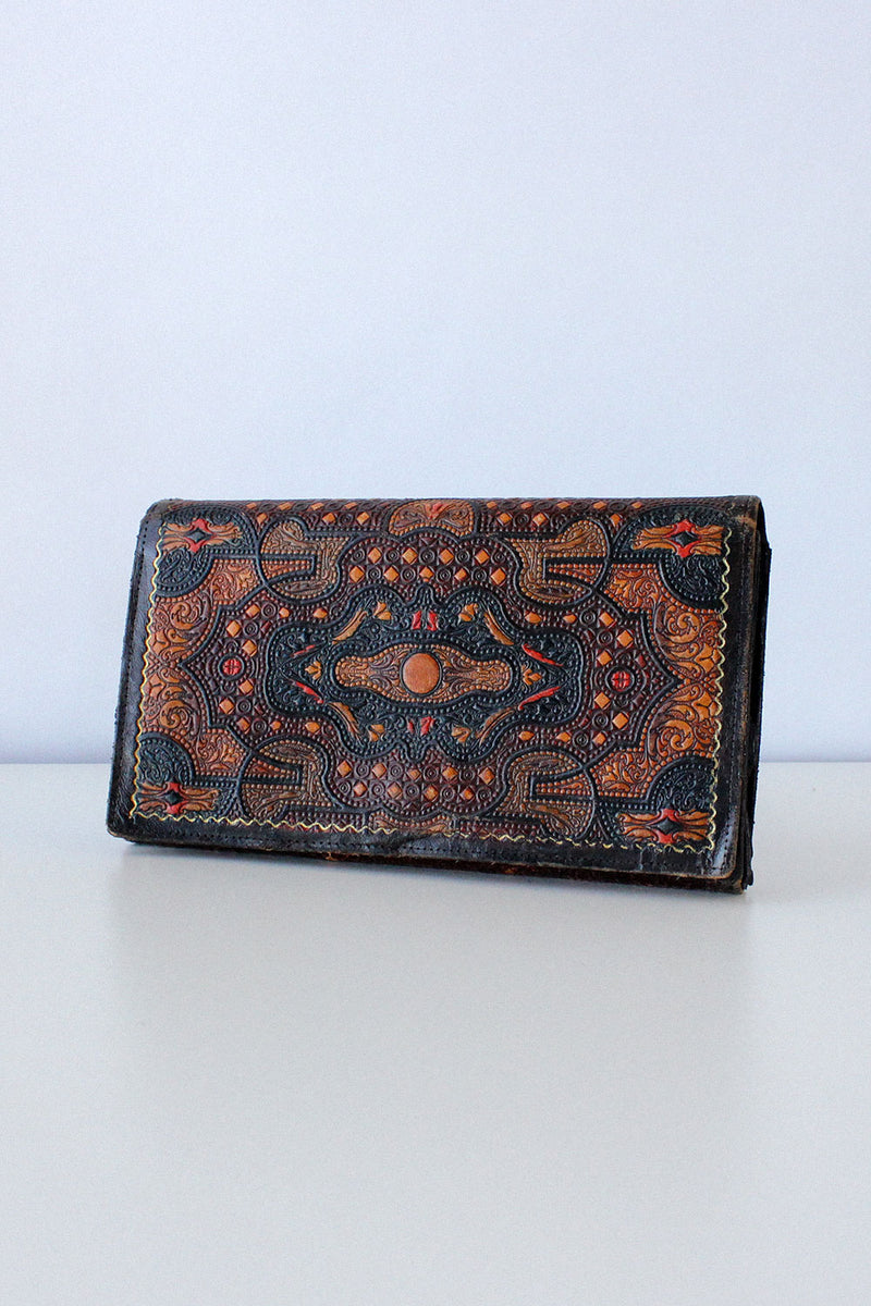 Intricate Tooled Clutch