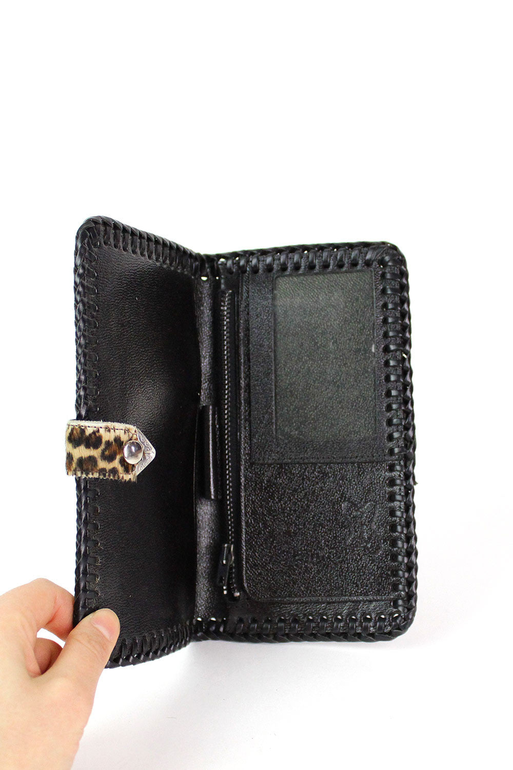 Leopard Stitch Wallet