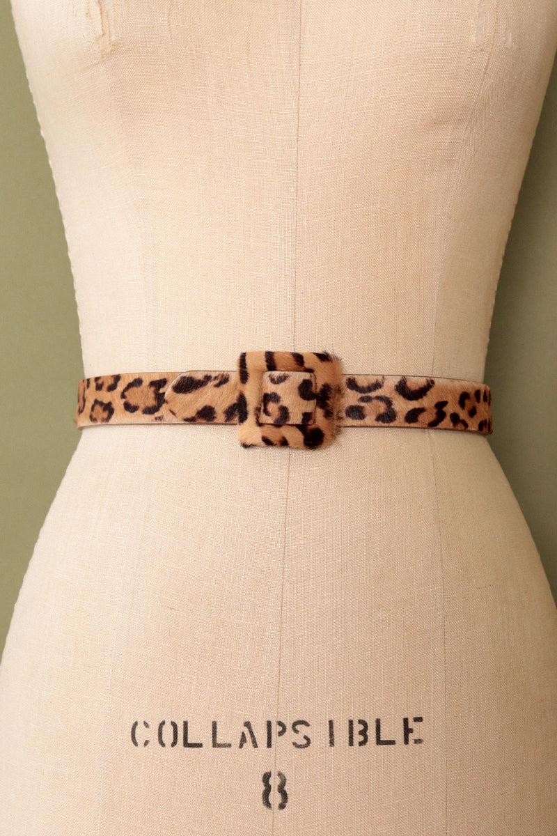 Ralph Lauren Leopard Print Belt XS-M