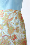 Swirly Paisley Bias Cut Skirt M/L