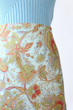 Swirly Paisley Bias Cut Skirt M/L