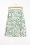 Aqua Berry Wrap Skirt