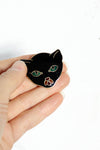 Glossy Kitty Pin