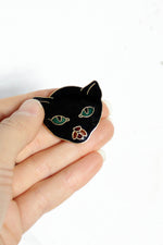 Glossy Kitty Pin