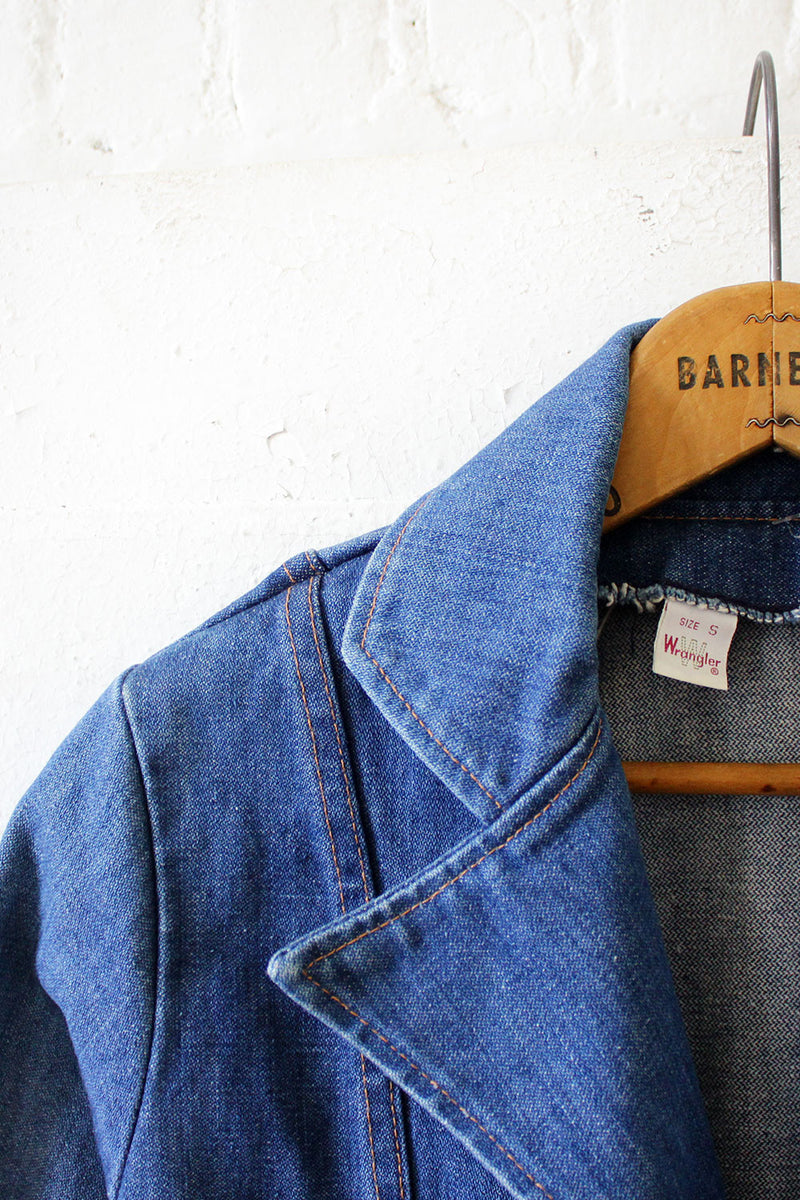 Wrangler 70s Denim Blazer S