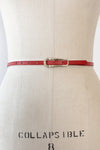 Skinny Ruby Belt XS/S