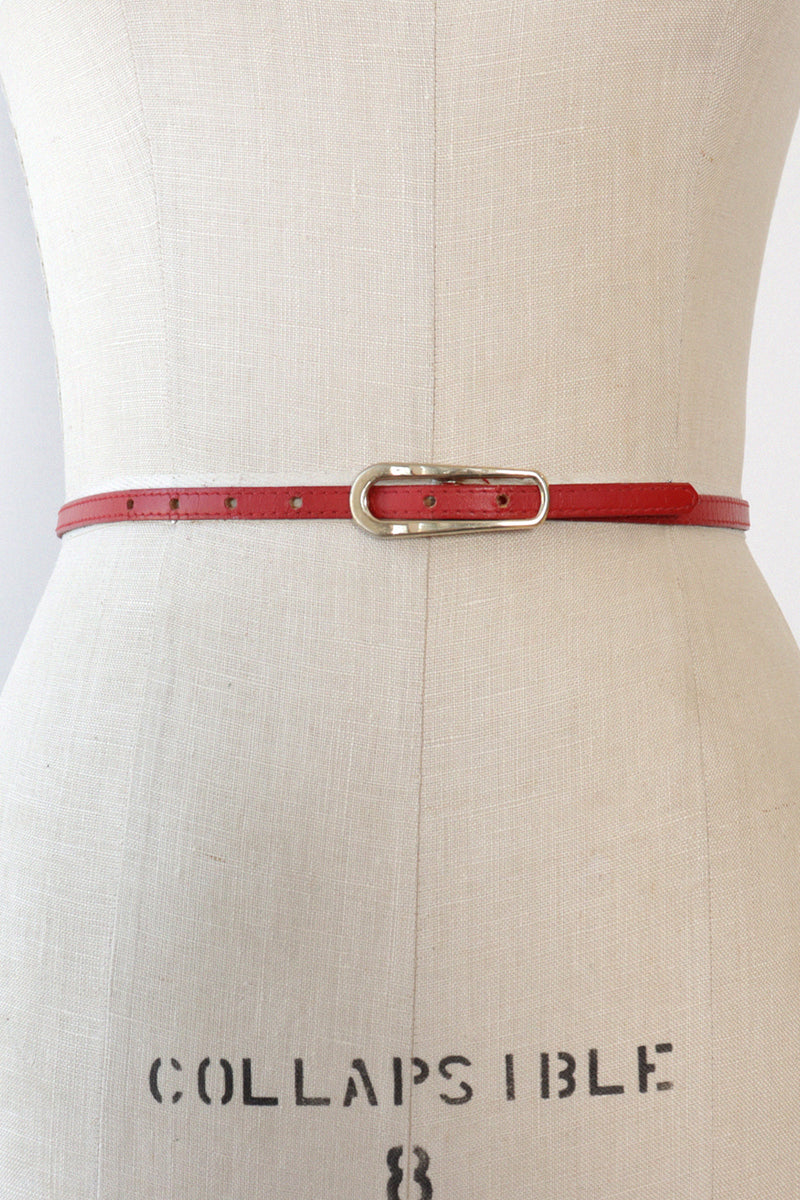 Skinny Ruby Belt XS/S