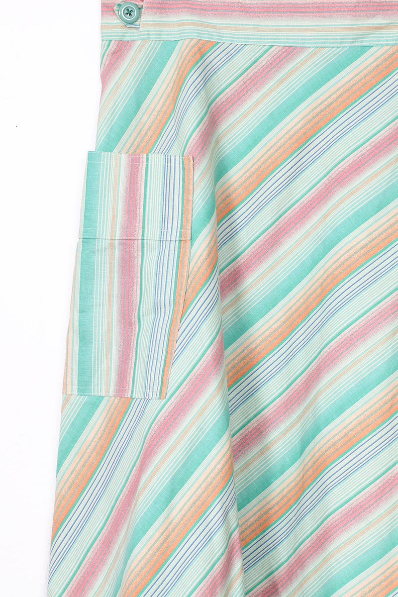 Fritzi Chevron Wrap Skirt
