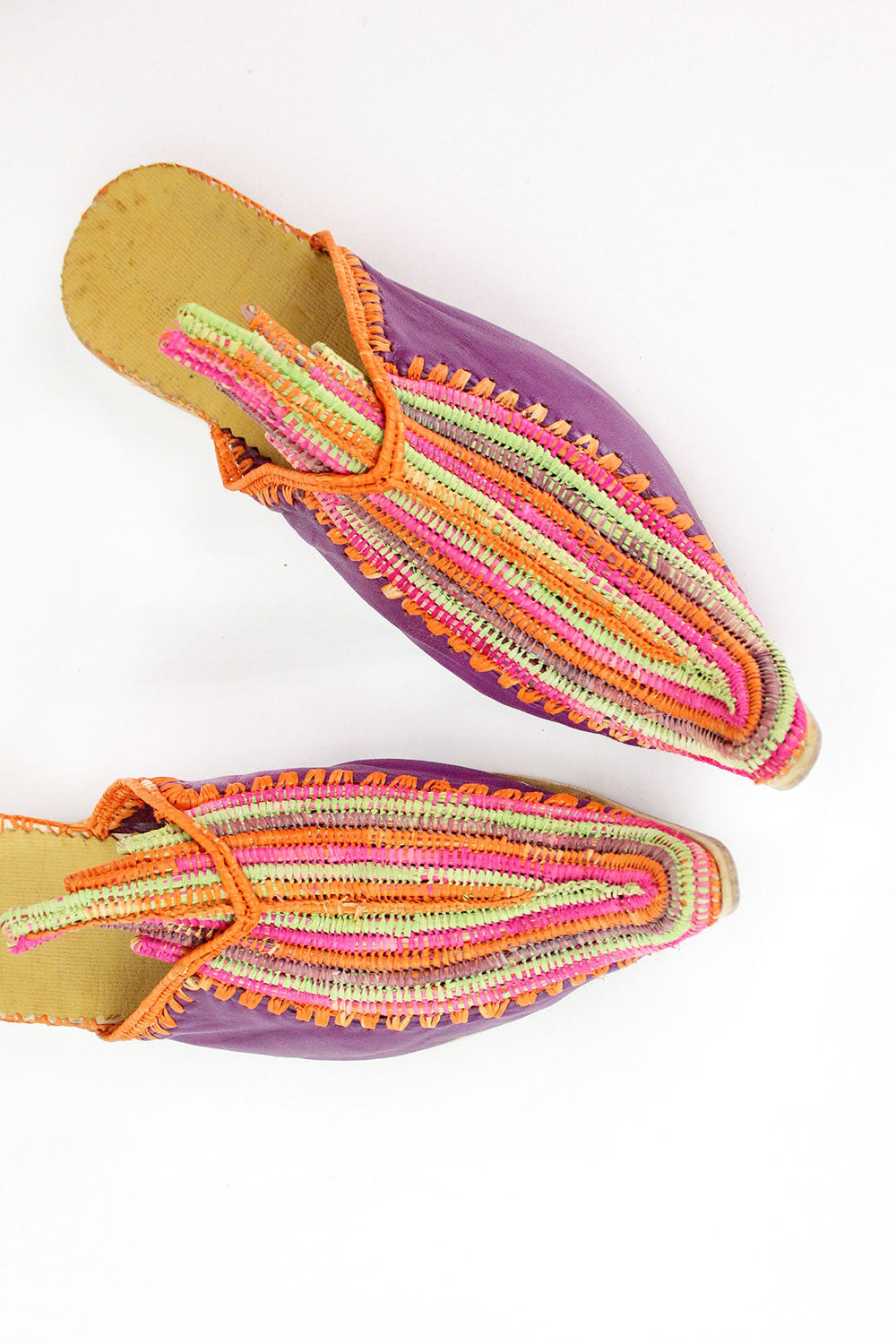 Khussa Neon Slippers 8