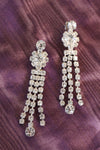 Fringed Crystal Earrings