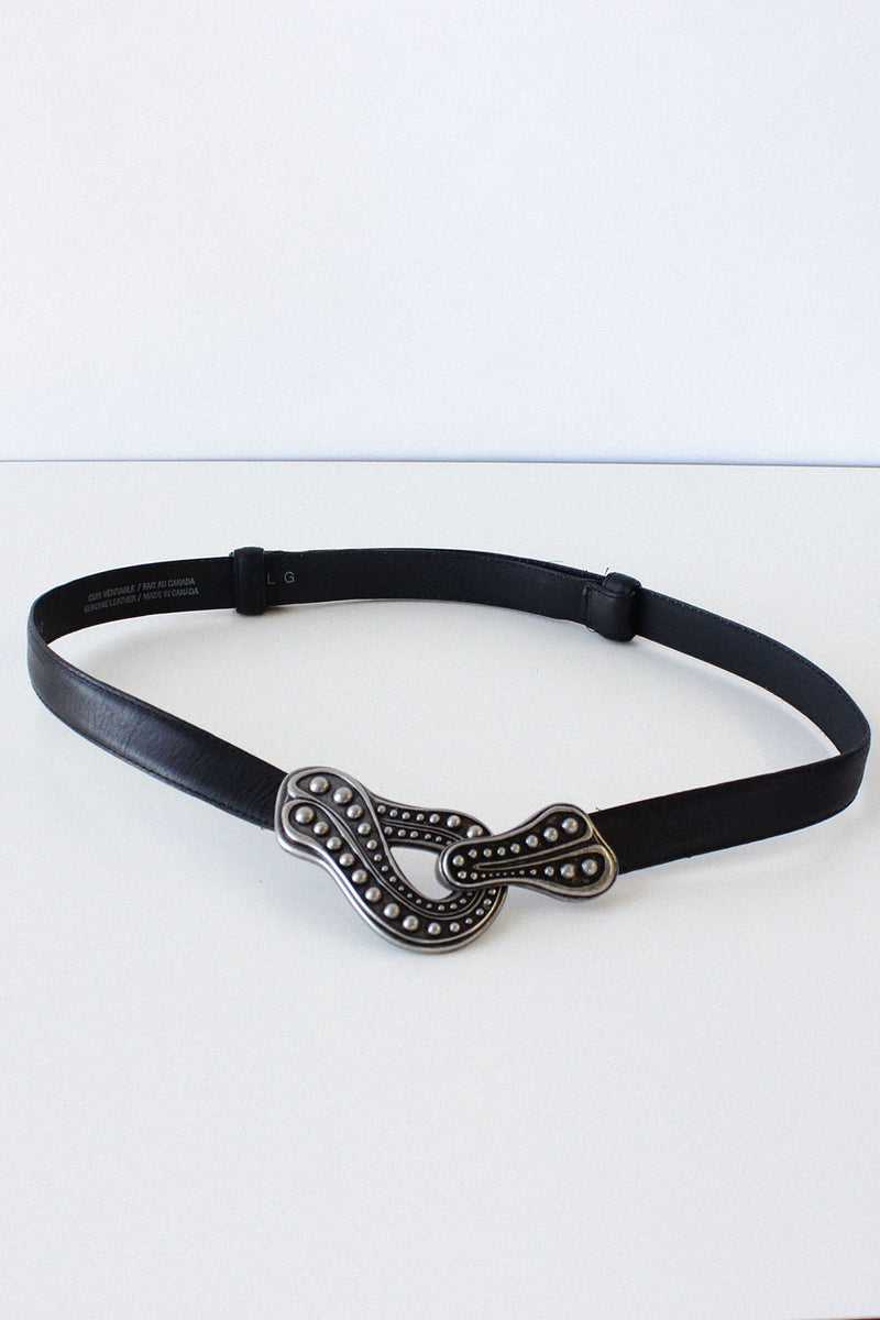 Pewter Hook Sling Belt